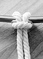 Connect your cord to your swivel with a Lark's Head knot.