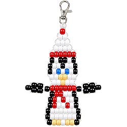 Beaded Penguin – Free Pony Bead Pattern & Christmas Ornament